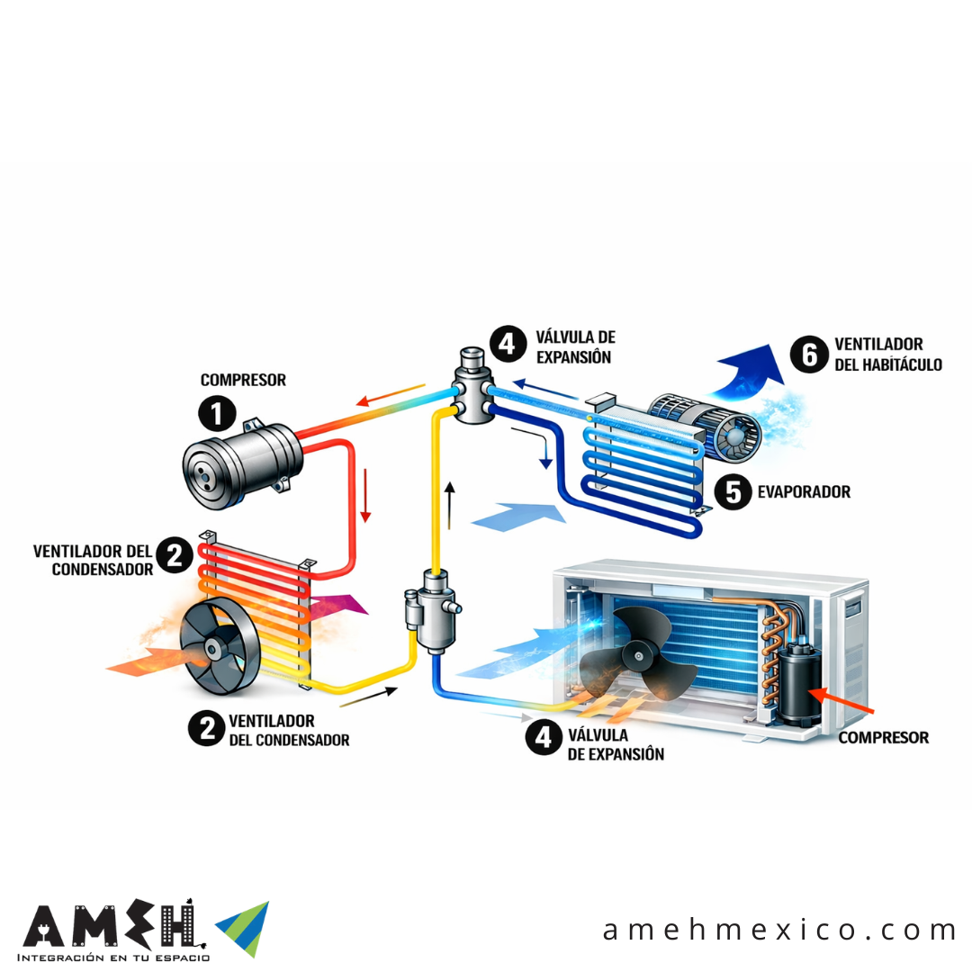 Partes Internas De Un Aire Acondicionado Split Ameh Partes Internas De Un Aire Acondicionado Split Ameh